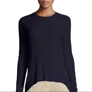 NWT Theory Ellyna Merino Wool Sweater, Deep Navy size small